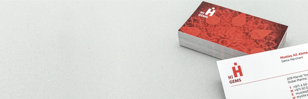 Velvet Laminated Cards - Banner