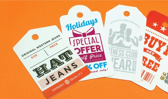 Standard Hang Tags - Banner