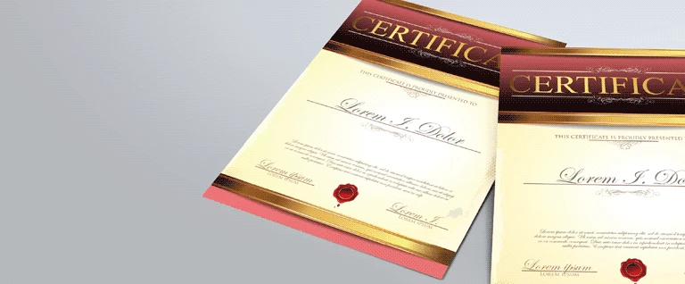 Express Certificates - Banner