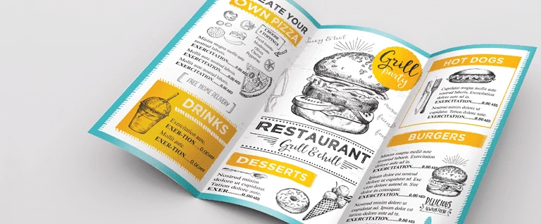 Trifold Menus - Banner