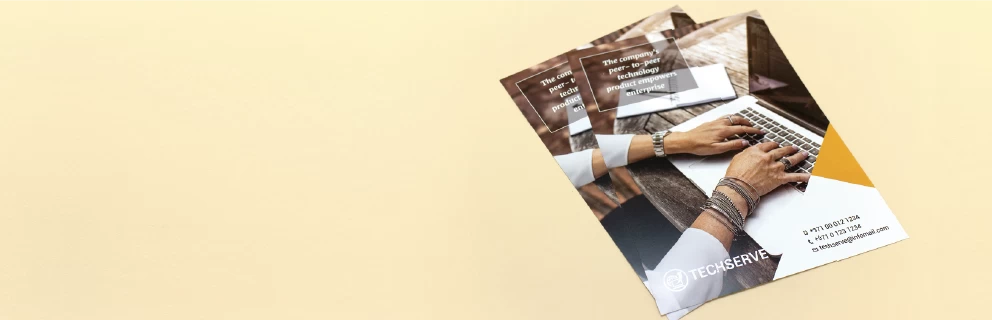 Large Volume Flyers - Banner