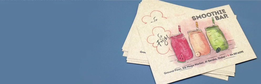 Eco-friendly Postcards - Banner