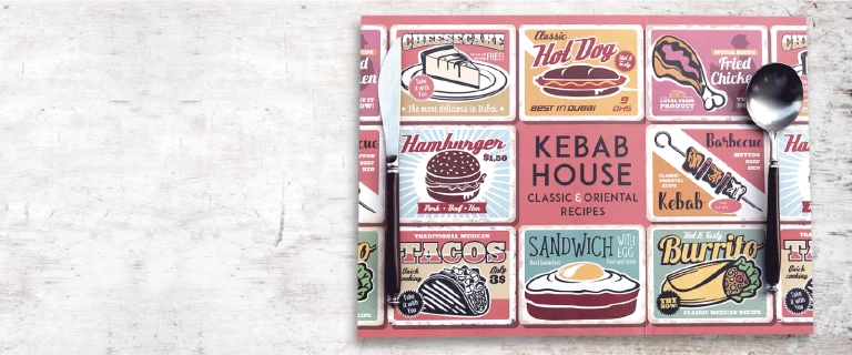 Woodfree Placemats - Banner