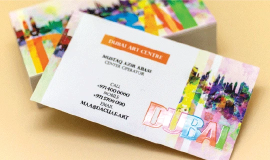 Spot UV Business Cards - Banner