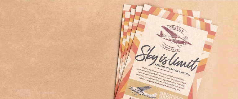 Brown Kraft Flyers - Banner