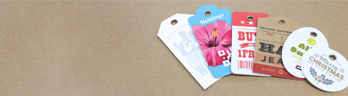 Double Pasted Hang Tags - Banner