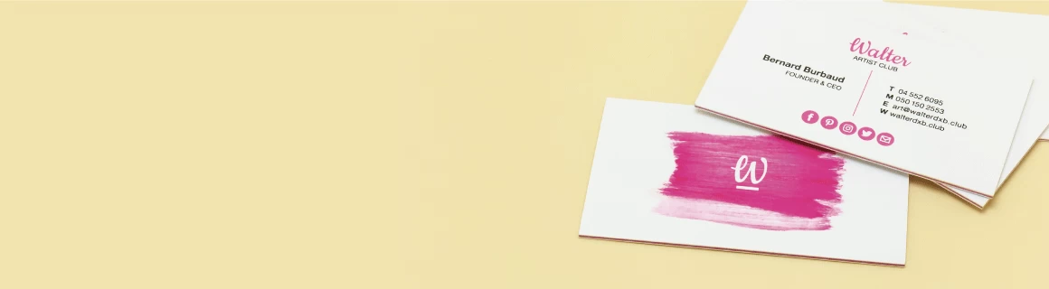 Triplex Business Cards - Banner