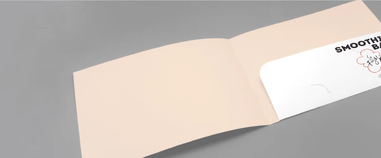 A5 Ready Shape 1-Pocket Folders - Banner