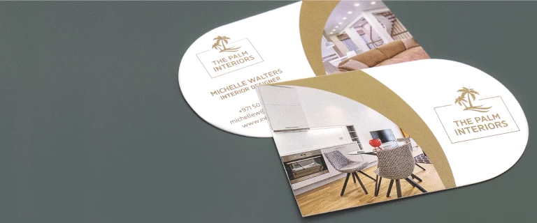 Half-Circle Business Cards - Banner