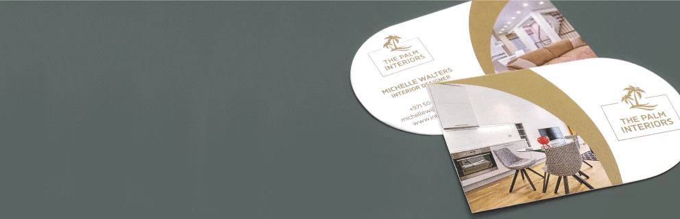 Half-Circle Business Cards - Banner