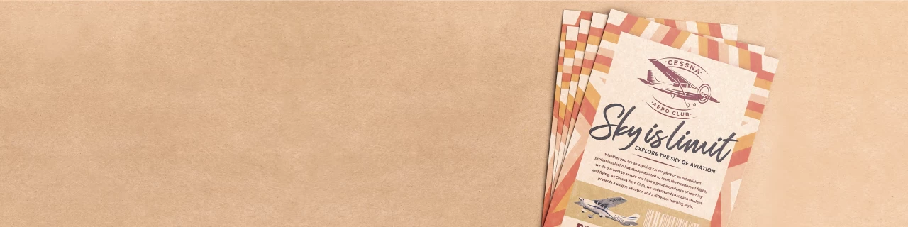 Brown Kraft Flyers - Banner