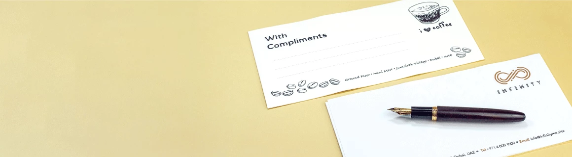 Conqueror Compliment Slips - Banner