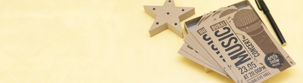 Brown Kraft Postcards - Banner