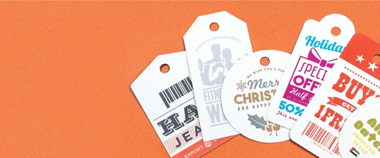 Bulk Printed Hang Tags - Banner