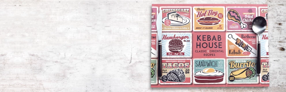 Woodfree Placemats - Banner