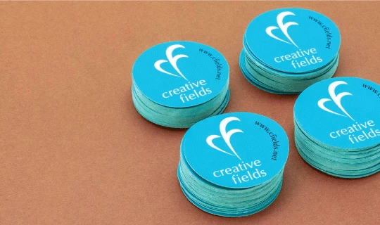 Round Stickers - Banner