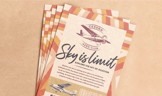 Brown Kraft Flyers - Banner