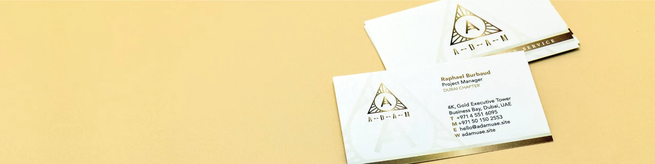 Conqueror Business Cards - Banner