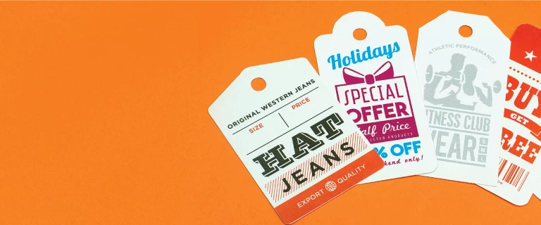 Standard Hang Tags - Banner