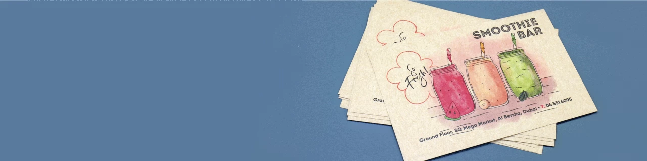 Eco-friendly Postcards - Banner