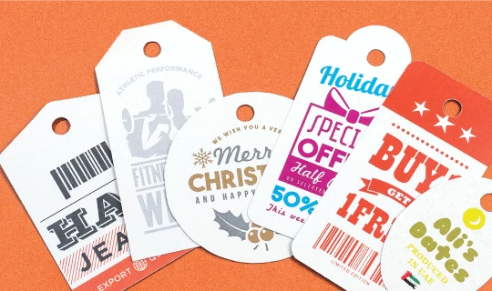 Bulk Printed Hang Tags - Banner