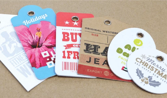 Double Pasted Hang Tags - Banner