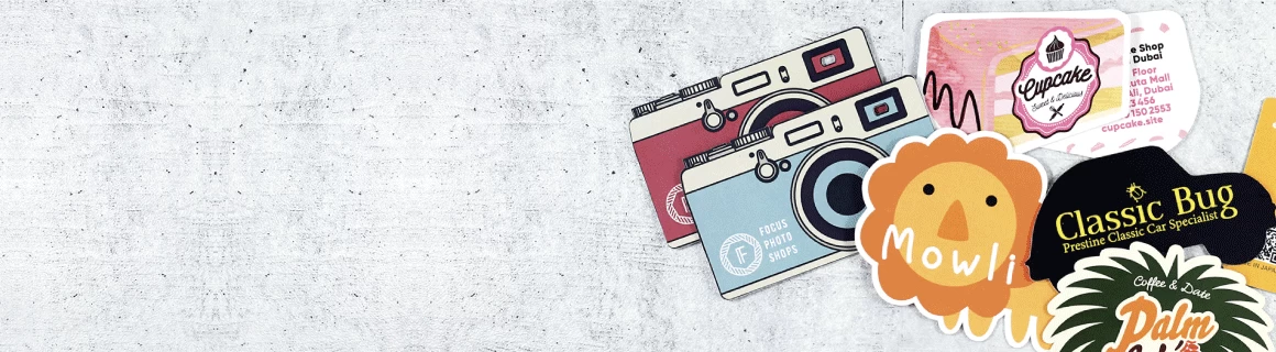 Any Shape Business Cards - Banner