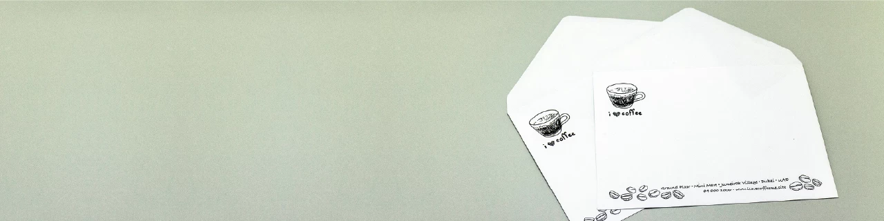 C6 Ready-made Envelopes - Banner