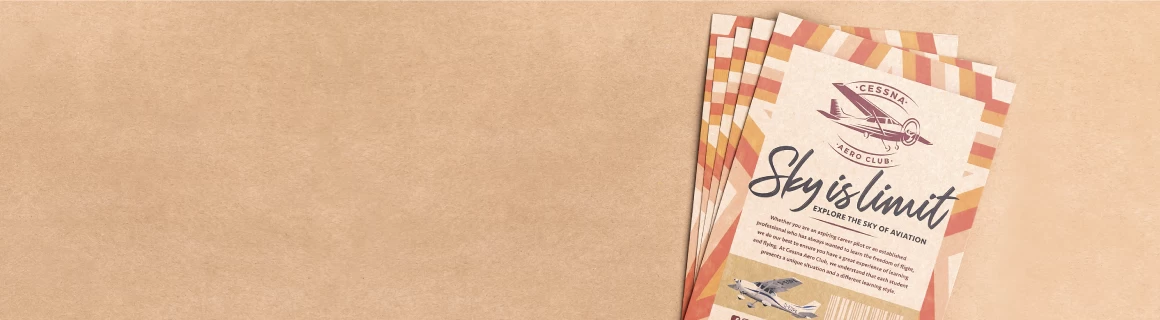 Brown Kraft Flyers - Banner