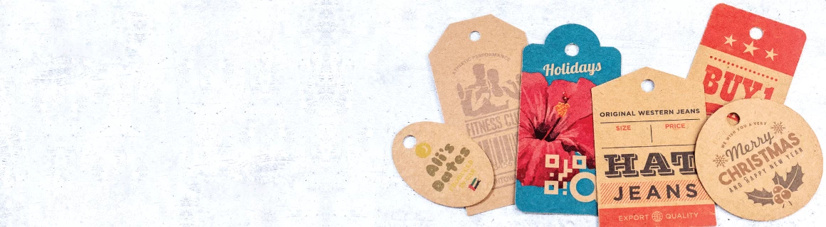 Brown Kraft Hang Tags - Banner