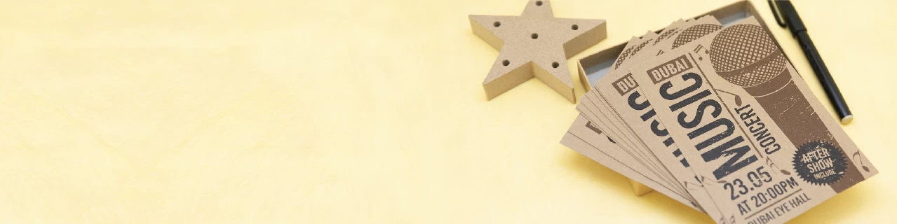 Brown Kraft Postcards - Banner