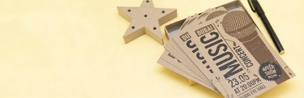 Brown Kraft Postcards - Banner