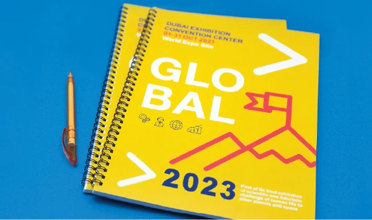 A4 Wire-o Notebooks - Banner