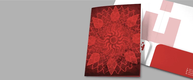 A4 Ready Shape 2-Pocket Folders - Banner