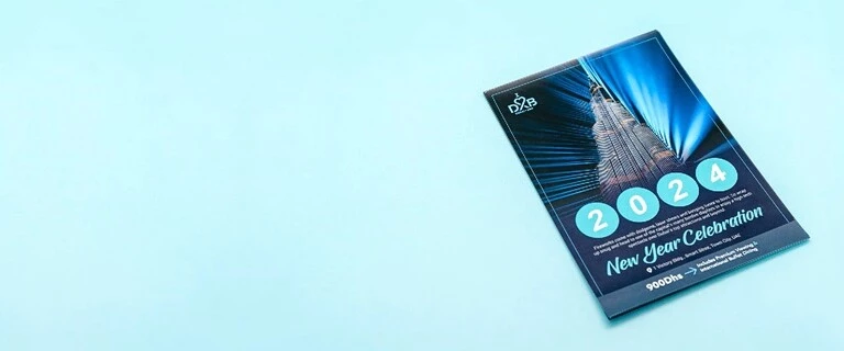 Gloss Laminated Flyers - Banner