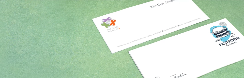 Standard Compliment Slips - Banner