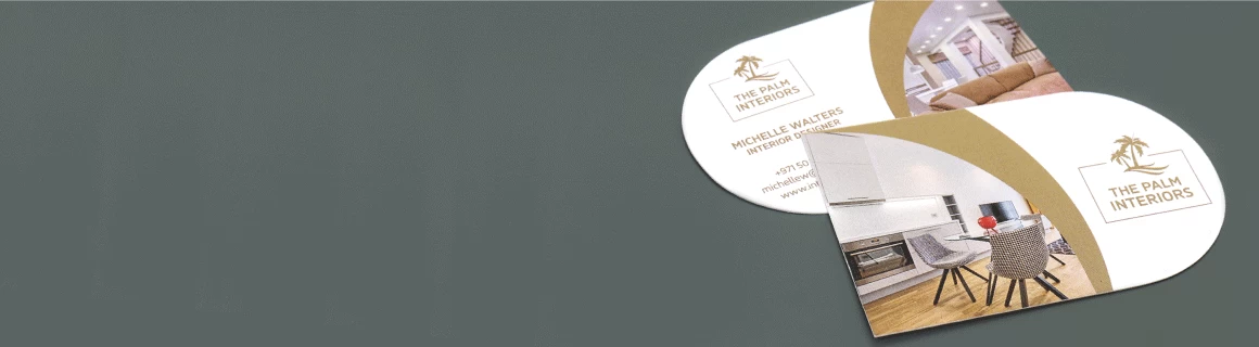 Half-Circle Business Cards - Banner