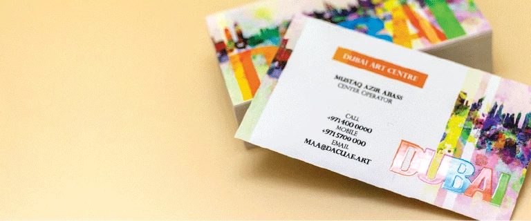 Spot UV Business Cards - Banner