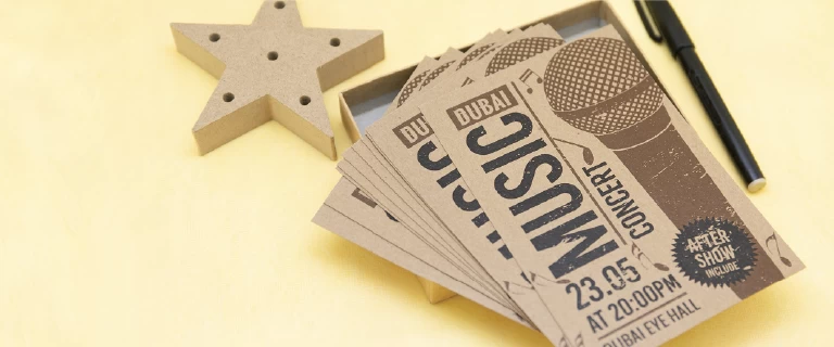 Brown Kraft Postcards - Banner