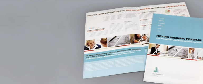 Half Fold Pamphlets - Banner