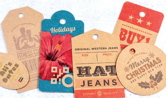 Brown Kraft Hang Tags - Banner