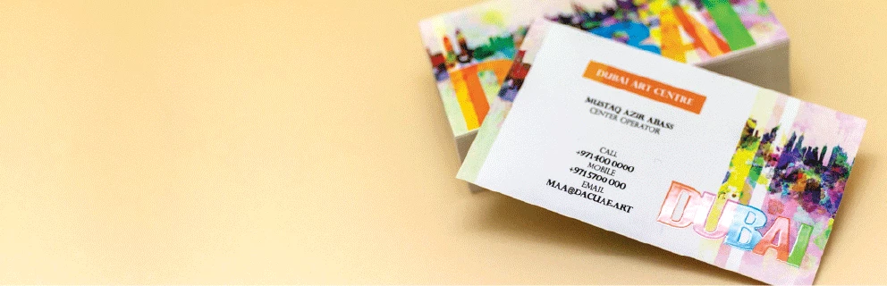 Spot UV Business Cards - Banner