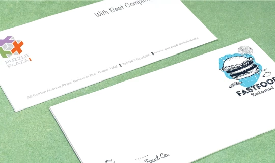 Standard Compliment Slips - Banner